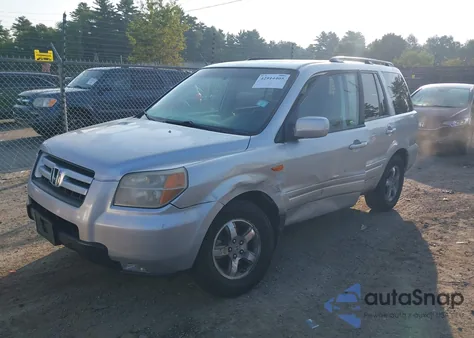 2007 Honda Pilot Exl z USA, uszkodzony, nr VIN 2HKYF18617H538526